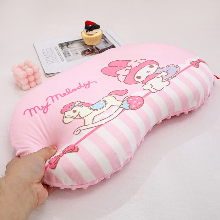 91家纺网 家纺一手货源 找家纺 （总）八零年代  2025新款三丽鸥正版授权儿童分区护颈枕健康睡眠记忆棉枕头枕套可拆洗