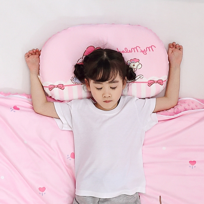 91家纺网 家纺一手货源 找家纺 （总）八零年代  2025新款三丽鸥正版授权儿童分区护颈枕健康睡眠记忆棉枕头枕套可拆洗