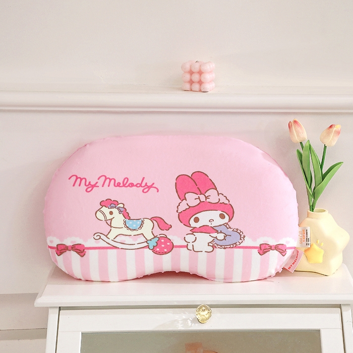 91家纺网 家纺一手货源 找家纺 （总）八零年代  2025新款三丽鸥正版授权儿童分区护颈枕健康睡眠记忆棉枕头枕套可拆洗