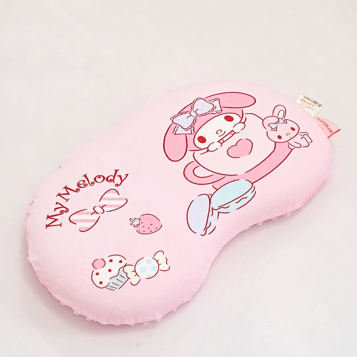 91家纺网 家纺一手货源 找家纺 八零年代  2025新款三丽鸥正版授权儿童分区护颈枕健康睡眠记忆棉枕头枕套可拆洗 草莓美乐蒂