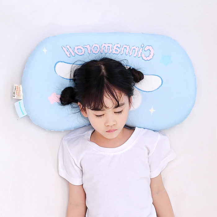 91家纺网 家纺一手货源 找家纺 八零年代  2025新款三丽鸥正版授权儿童分区护颈枕健康睡眠记忆棉枕头枕套可拆洗 大耳狗