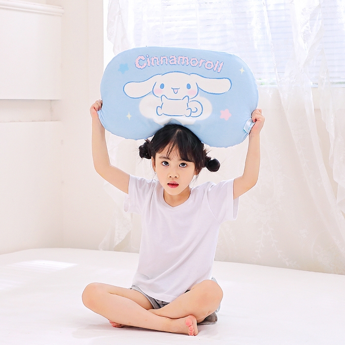 91家纺网 家纺一手货源 找家纺 八零年代  2025新款三丽鸥正版授权儿童分区护颈枕健康睡眠记忆棉枕头枕套可拆洗 大耳狗