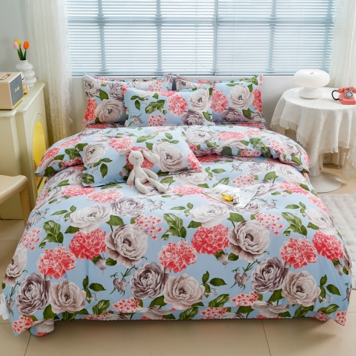 91家纺网 家纺一手货源 找家纺 （总）只提供代发-2025新款磨毛植物羊绒四件套