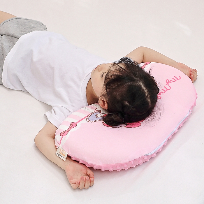 91家纺网 家纺一手货源 找家纺 八零年代  2025新款三丽鸥正版授权儿童分区护颈枕健康睡眠记忆棉枕头枕套可拆洗 木马美乐蒂