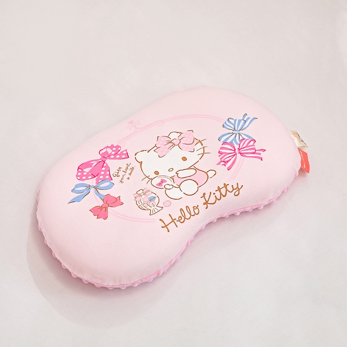 91家纺网 家纺一手货源 找家纺 八零年代  2025新款三丽鸥正版授权儿童分区护颈枕健康睡眠记忆棉枕头枕套可拆洗 美美KT