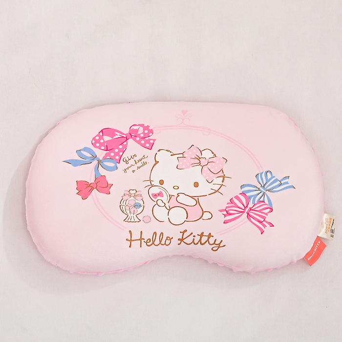 91家纺网 家纺一手货源 找家纺 八零年代  2025新款三丽鸥正版授权儿童分区护颈枕健康睡眠记忆棉枕头枕套可拆洗 美美KT