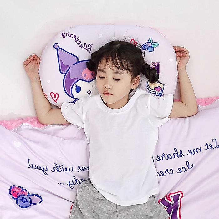 八零年代  2025新款三丽鸥正版授权儿童分区护颈枕健康睡眠记忆棉枕头枕套可拆洗 甜甜库洛米
