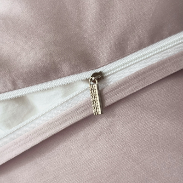 91家纺网 家纺一手货源 找家纺 金昱纺 2025新款50双股100支长绒棉贡缎提花高定四件套琉璃·藕粉