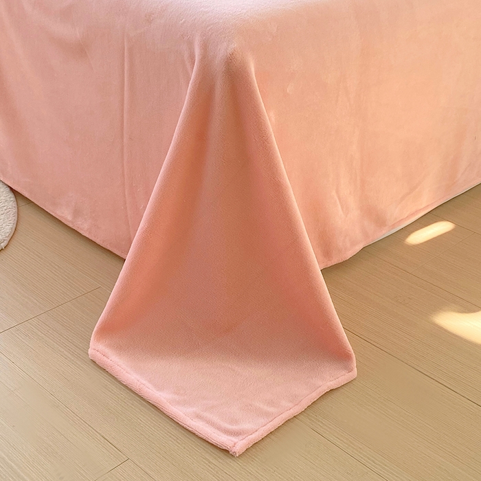 91家纺网 家纺一手货源 找家纺 （总）艾橙 2025新款泡泡牛奶绒加厚保暖印花四件套