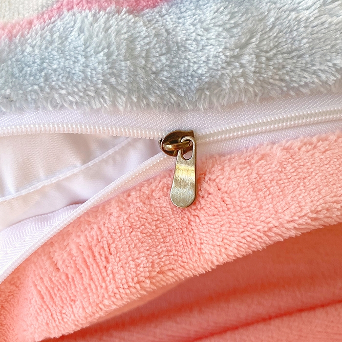 91家纺网 家纺一手货源 找家纺 （总）艾橙 2025新款泡泡牛奶绒加厚保暖印花四件套