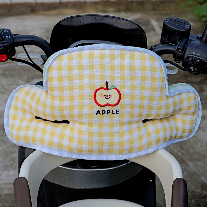 91家纺网 家纺一手货源 找家纺 仟亿莱 2025新款泡泡纱儿童防撞垫 防撞黄格子