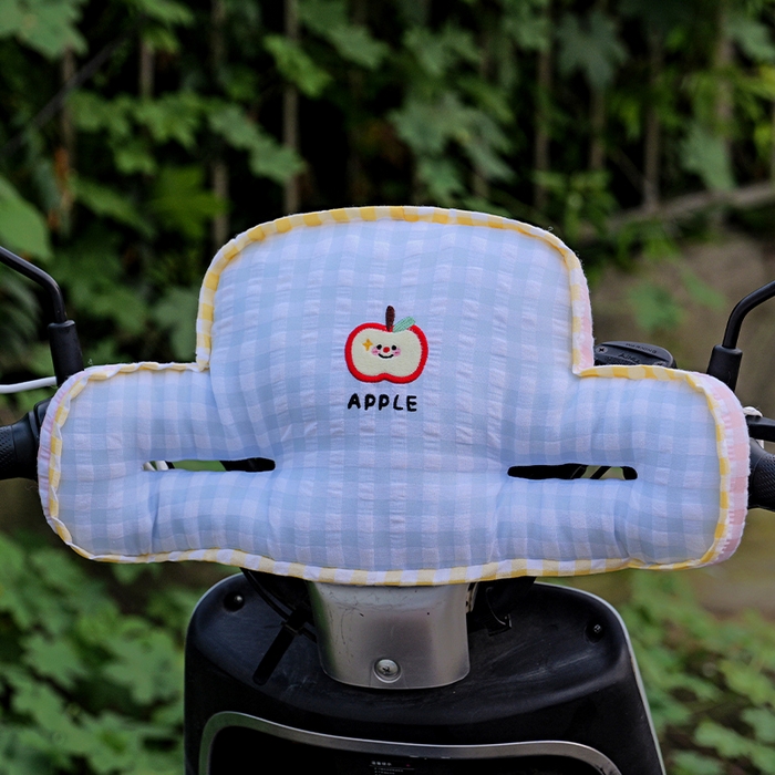 仟亿莱 2025新款泡泡纱儿童防撞垫 防撞蓝格子