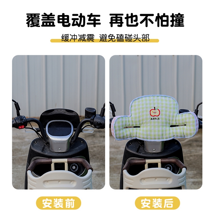 91家纺网 家纺一手货源 找家纺 仟亿莱 2025新款泡泡纱儿童防撞垫 防撞绿格子