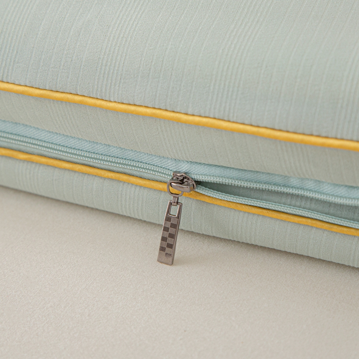 91家纺网 家纺一手货源 找家纺 维洋家纺 2025新款A类提花良质天然大豆子母被子被芯 良质绿