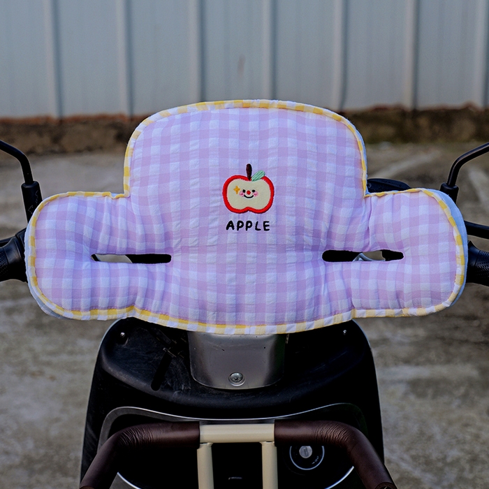 91家纺网 家纺一手货源 找家纺 仟亿莱 2025新款泡泡纱儿童防撞垫 防撞紫格子