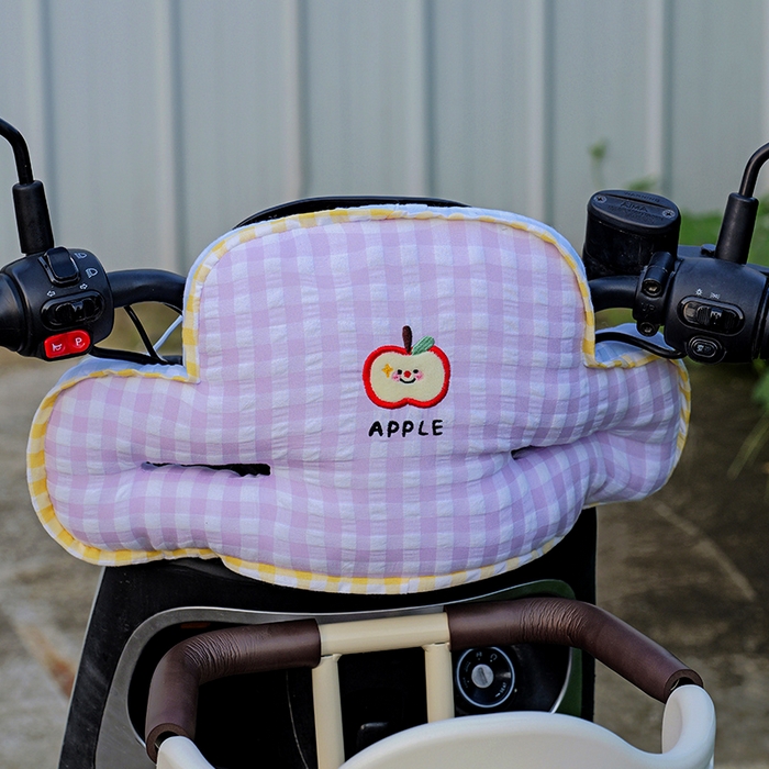 91家纺网 家纺一手货源 找家纺 仟亿莱 2025新款泡泡纱儿童防撞垫 防撞紫格子