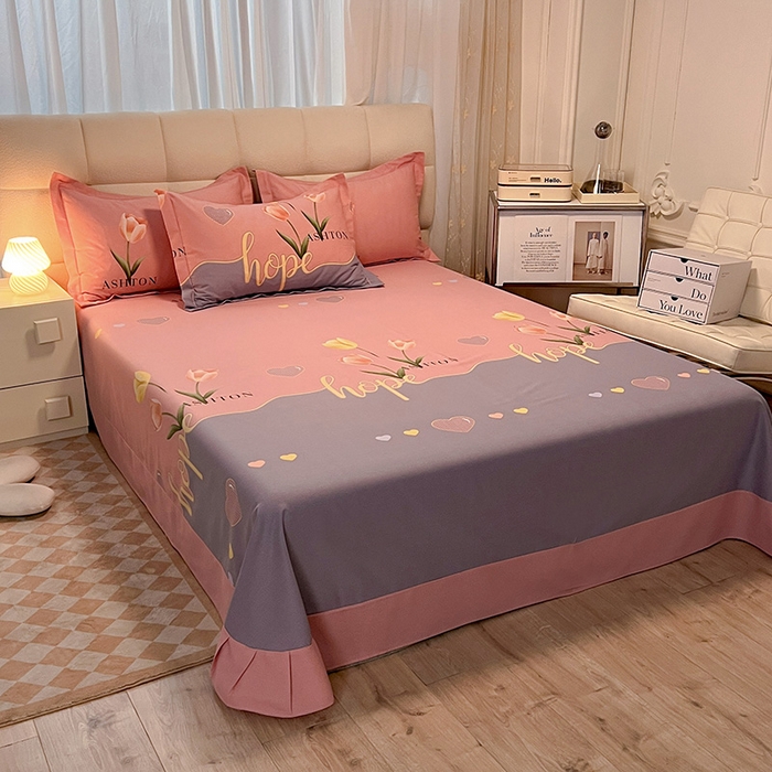 91家纺网 家纺一手货源 找家纺 （总）幸嘉轩 2025新款全棉秋冬加厚保暖喷气磨毛纯棉印花四件套