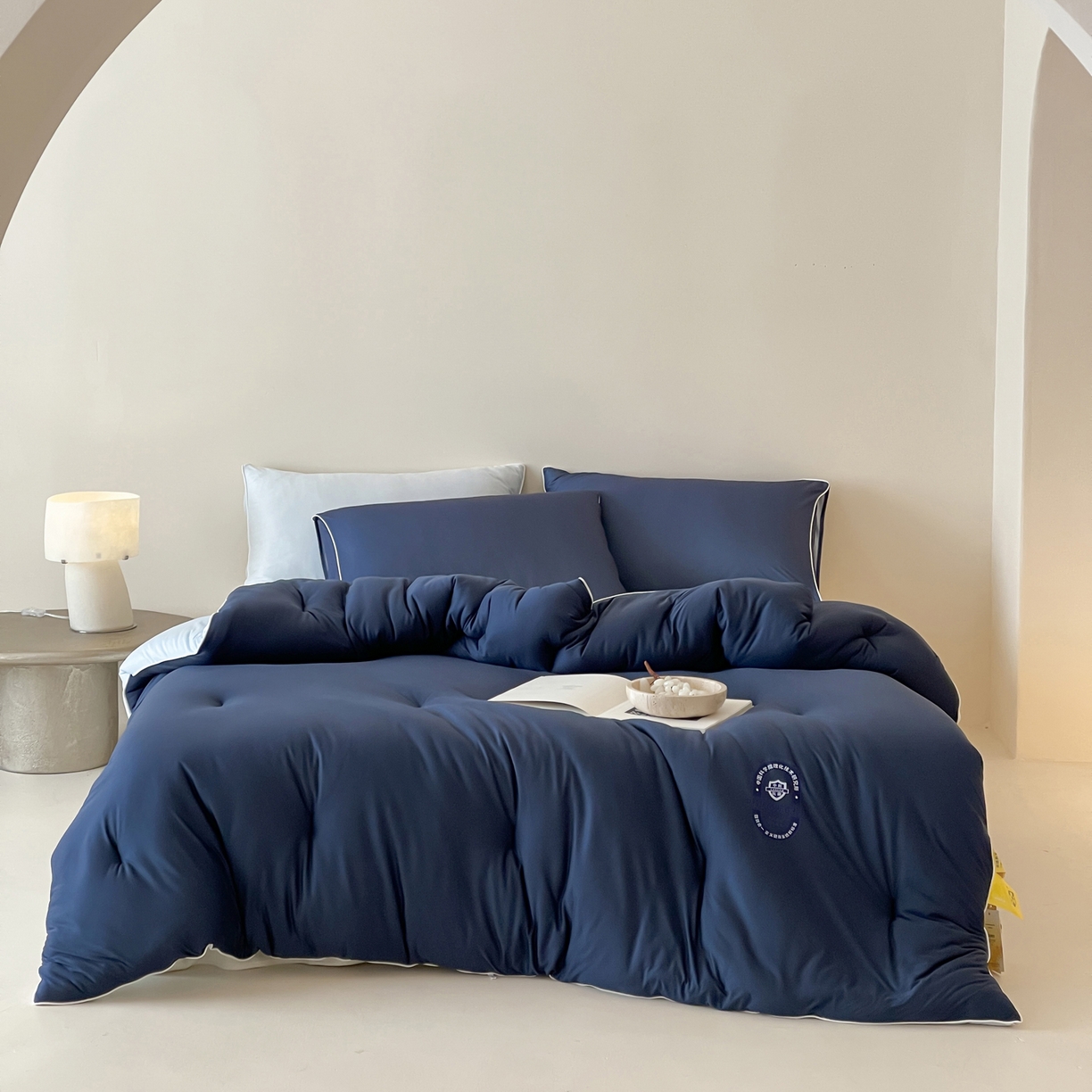 91家纺网 家纺一手货源 找家纺 （总）一加一 2025新款泡芙中科抗菌大豆被被子被芯