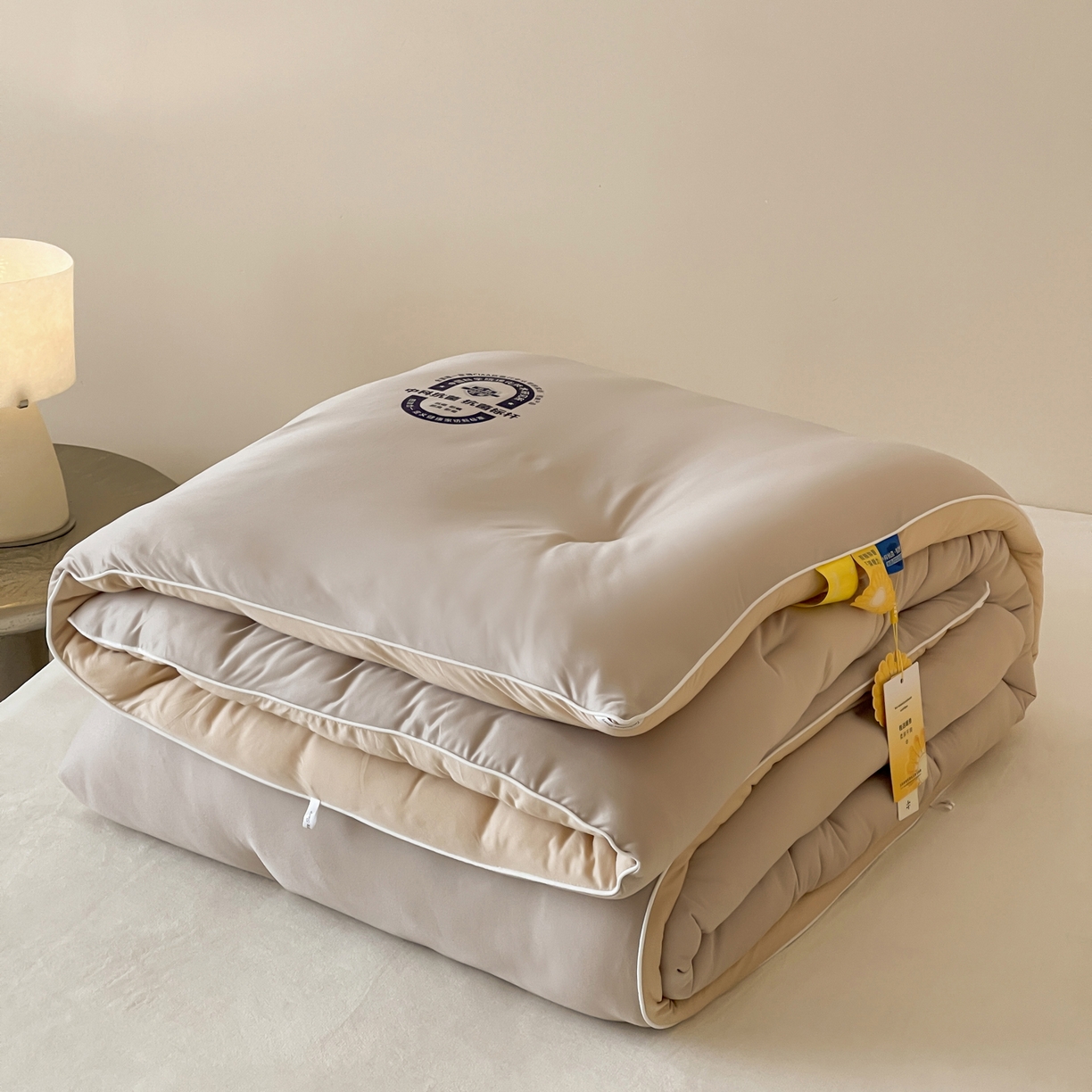 91家纺网 家纺一手货源 找家纺 （总）一加一 2025新款泡芙中科抗菌大豆被被子被芯