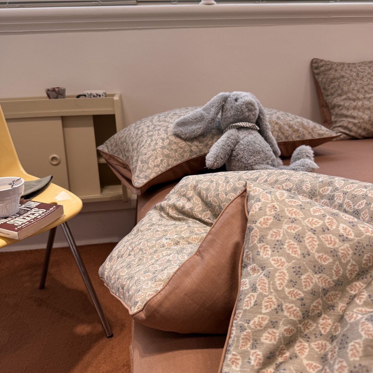 91家纺网 家纺一手货源 找家纺 一加一 2025新款40全棉双层纱印花中科抗菌被子四件套 苏里南