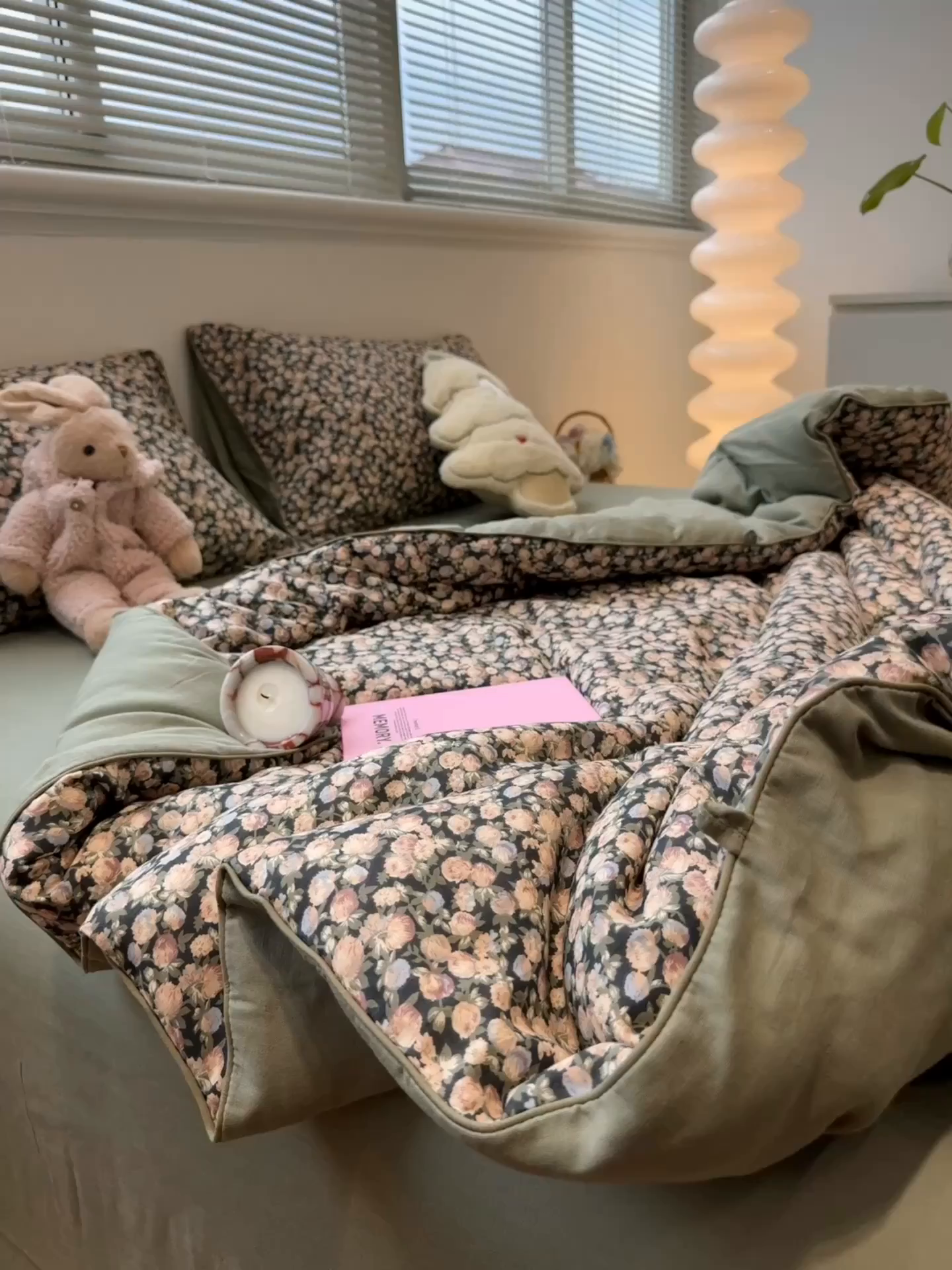 91家纺网 家纺一手货源 找家纺 （总）一加一 2025新款40全棉双层纱印花中科抗菌被子四件套