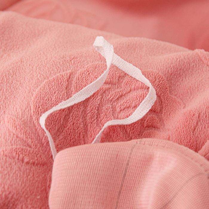 91家纺网 家纺一手货源 找家纺 锦罗绣 2025新款全消光烂花230克牛奶绒单被套 粉玫瑰