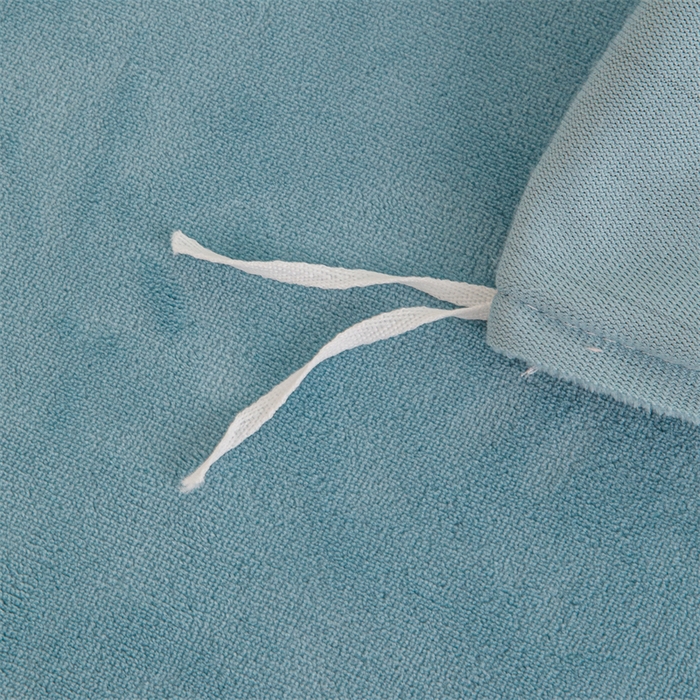 91家纺网 家纺一手货源 找家纺 锦罗绣 2025新款全消光烂花230克牛奶绒单被套 几何-蓝