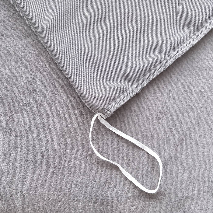 91家纺网 家纺一手货源 找家纺 锦罗绣 2025新款全消光烂花230克牛奶绒单被套 银杏叶-灰