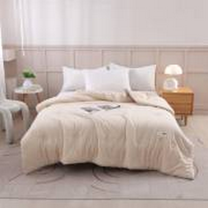 91家纺网 家纺一手货源 找家纺 （总）禧麦楽家纺 2025新款棉麻棉花被