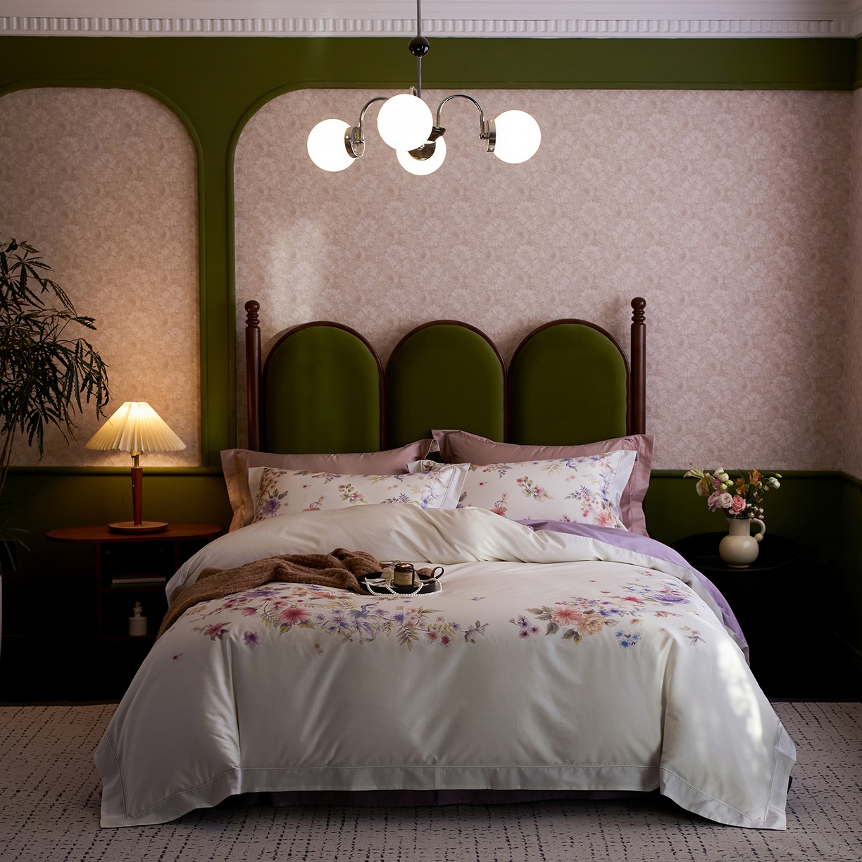 91家纺网 家纺一手货源 找家纺 （总）轩和家居 2025新款70SA类轻奢长绒棉纯棉花四件套正品YKK拉链+精品做工 第一组