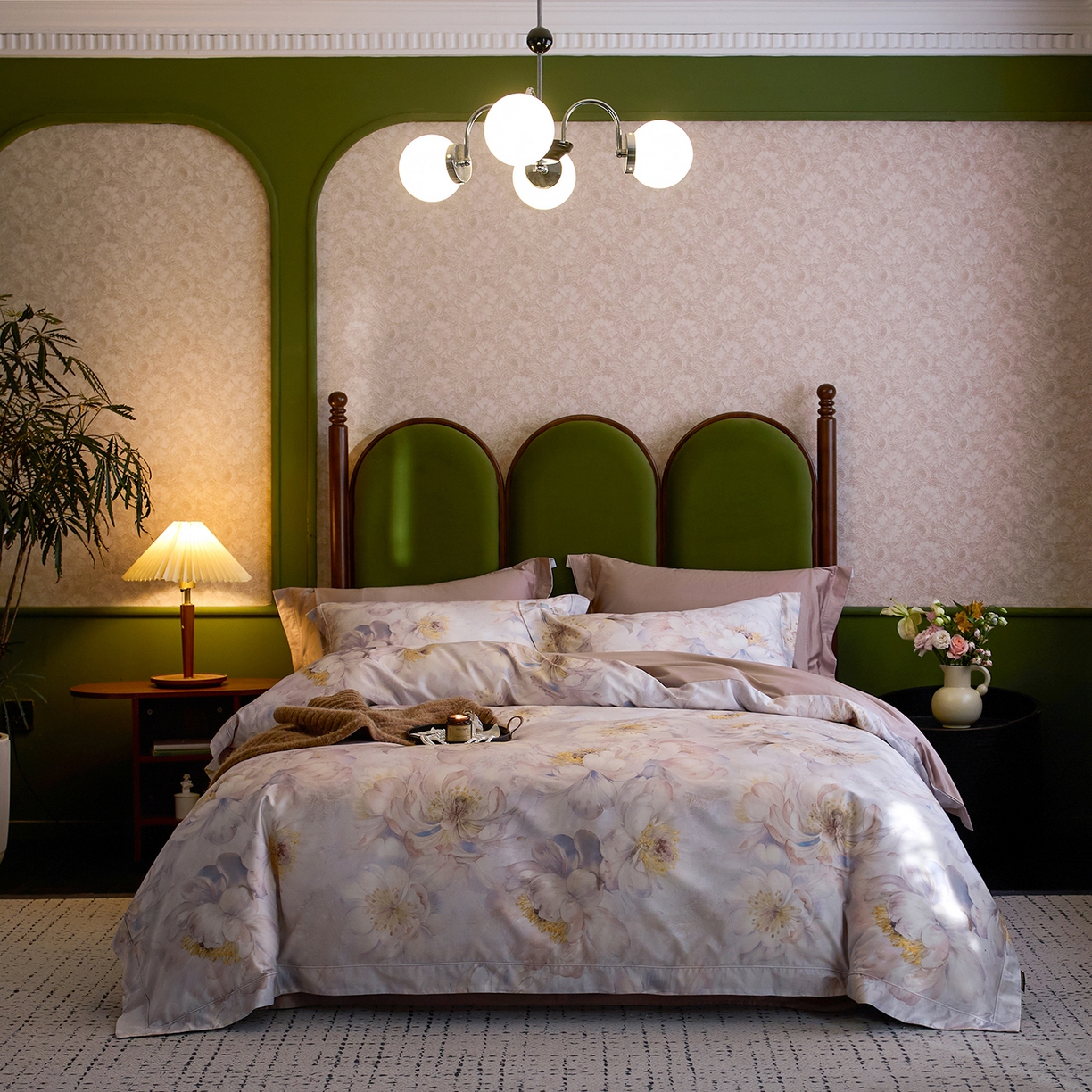 91家纺网 家纺一手货源 找家纺 （总）轩和家居 2025新款70SA类轻奢长绒棉纯棉花四件套正品YKK拉链+精品做工 第一组