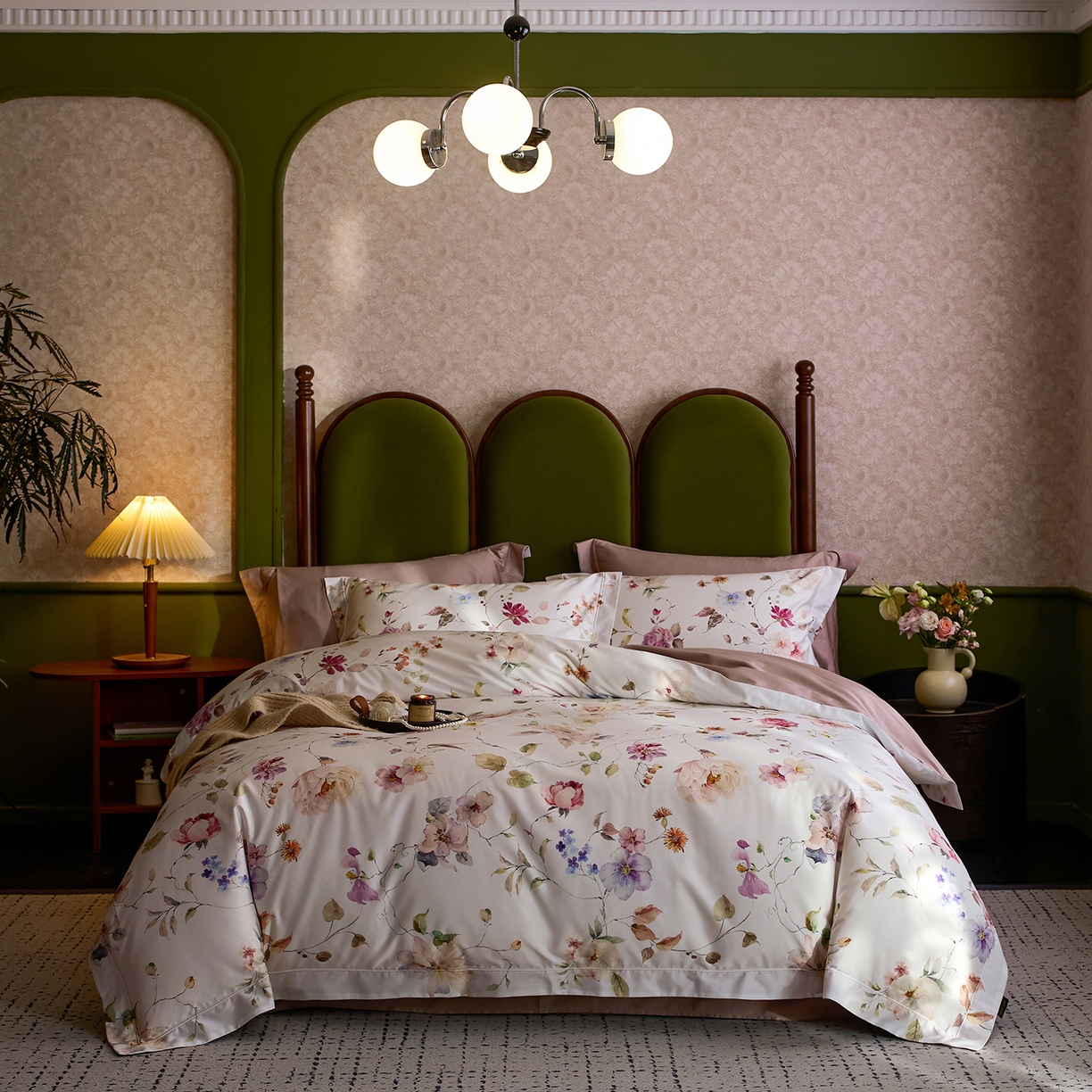 91家纺网 家纺一手货源 找家纺 （总）轩和家居 2025新款70SA类轻奢长绒棉纯棉花四件套正品YKK拉链+精品做工 第一组