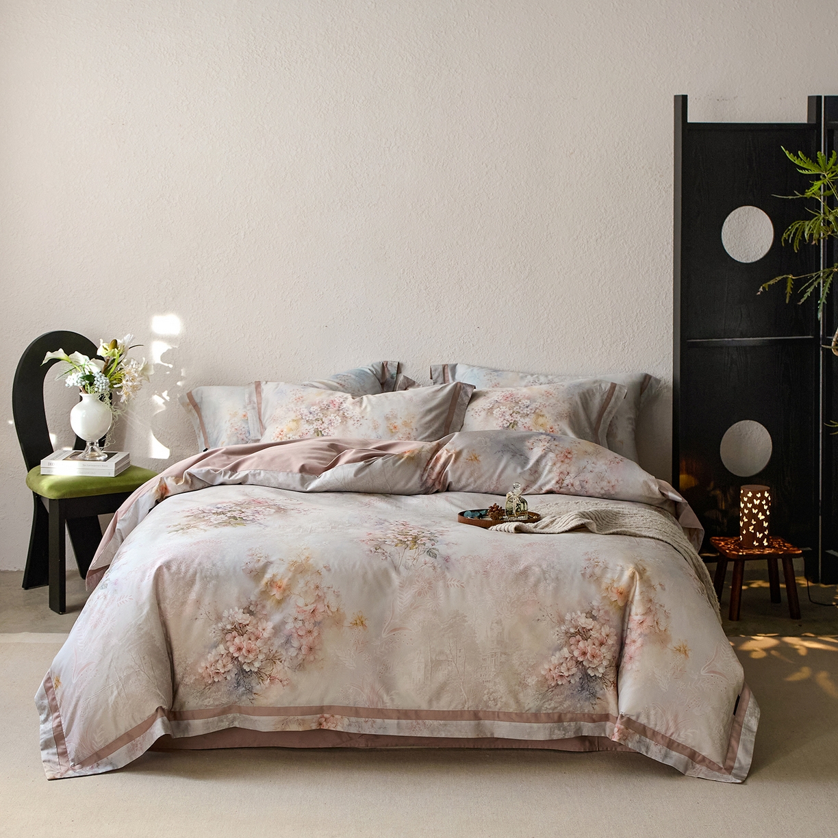 91家纺网 家纺一手货源 找家纺 （总）轩和家居 2025新款70SA类轻奢长绒棉纯棉花四件套正品YKK拉链+精品做工 第一组