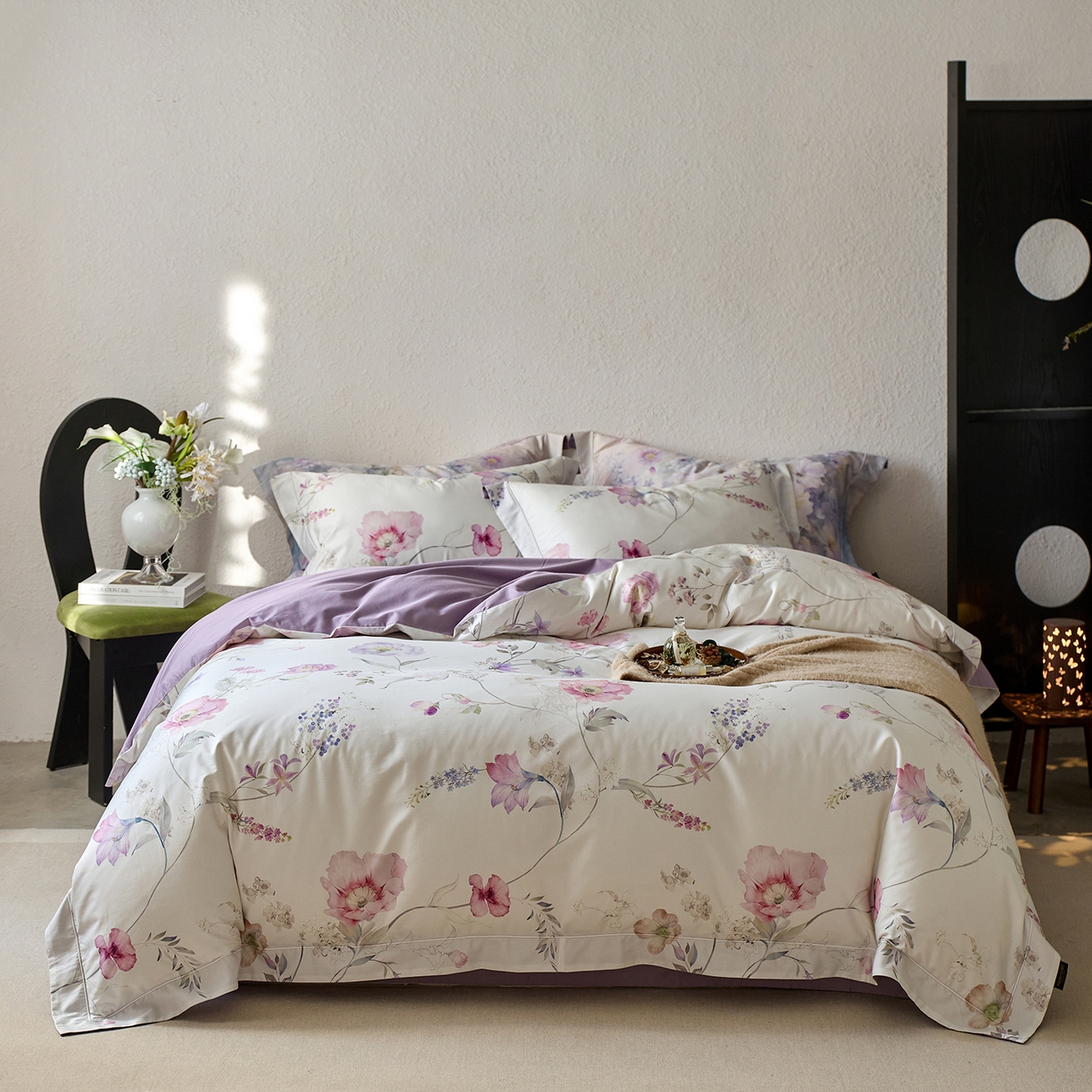 91家纺网 家纺一手货源 找家纺 （总）轩和家居 2025新款70SA类轻奢长绒棉纯棉花四件套正品YKK拉链+精品做工 第一组