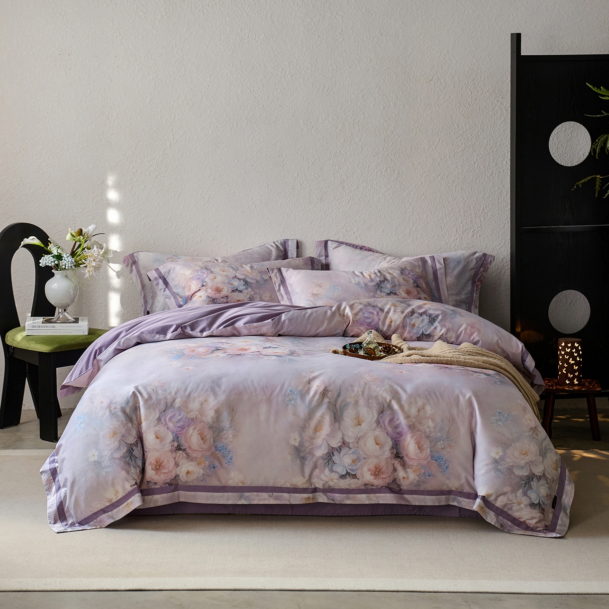 91家纺网 家纺一手货源 找家纺 （总）轩和家居 2025新款70SA类轻奢长绒棉纯棉花四件套正品YKK拉链+精品做工 第一组