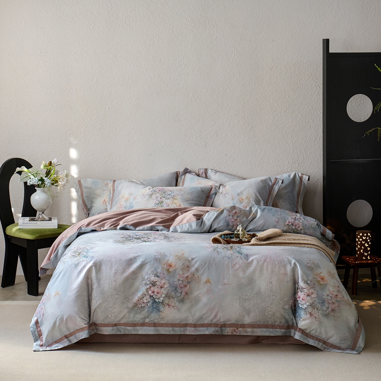 91家纺网 家纺一手货源 找家纺 （总）轩和家居 2025新款70SA类轻奢长绒棉纯棉花四件套正品YKK拉链+精品做工 第一组