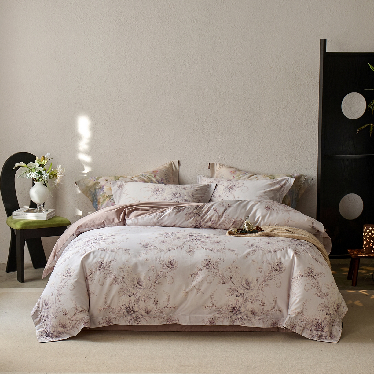 91家纺网 家纺一手货源 找家纺 （总）轩和家居 2025新款70SA类轻奢长绒棉纯棉花四件套正品YKK拉链+精品做工 第一组