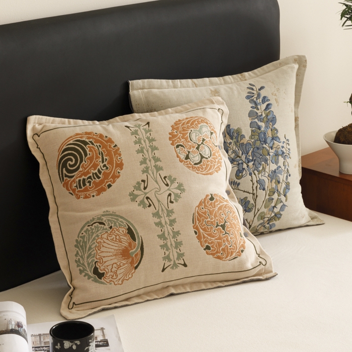 91家纺网 家纺一手货源 找家纺 爱港家纺 2025新款全棉纯棉纱布抱枕 靠枕 可拆洗 腰枕 客厅卧室汽车纯棉方枕套 锦团