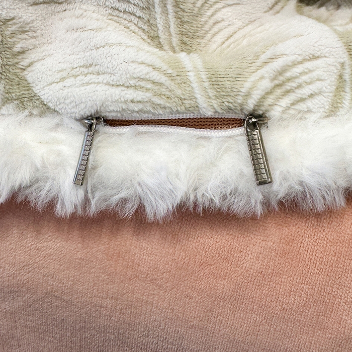 91家纺网 家纺一手货源 找家纺 云玲时尚 2025新款牛奶绒立体雕花兔毛绒包边四件套 暖意浓浓