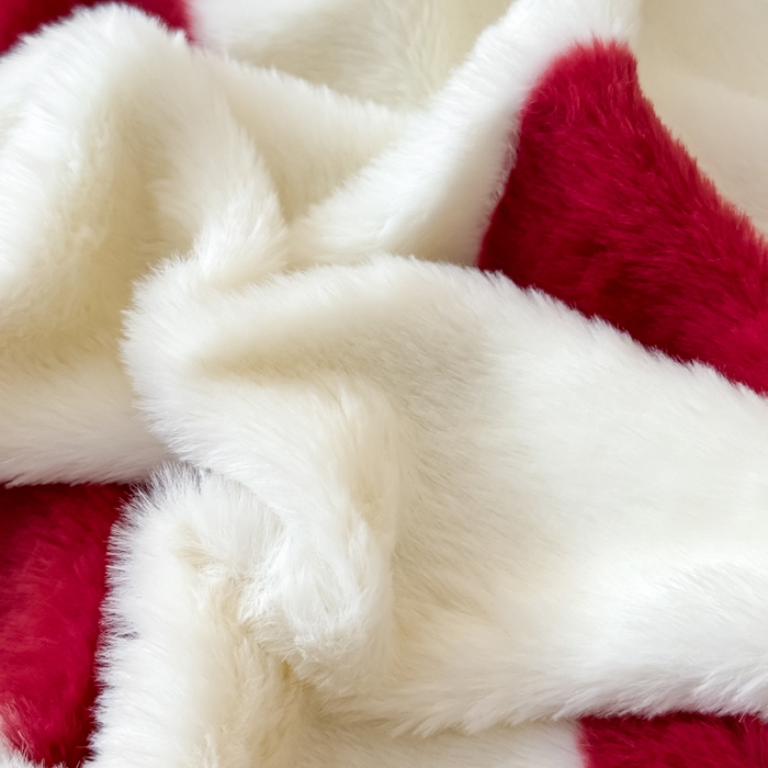 91家纺网 家纺一手货源 找家纺 爱多多家居 2025新款印花兔毛绒高克重单床笠床笠单件 床笠-红色爱心