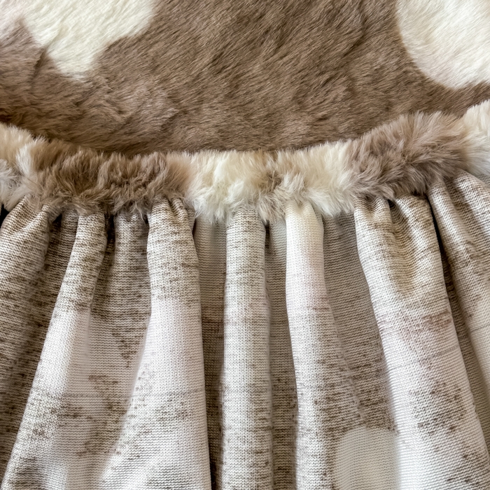 91家纺网 家纺一手货源 找家纺 爱多多家居 2025新款印花兔毛绒高克重单床笠床笠单件 床笠-繁花