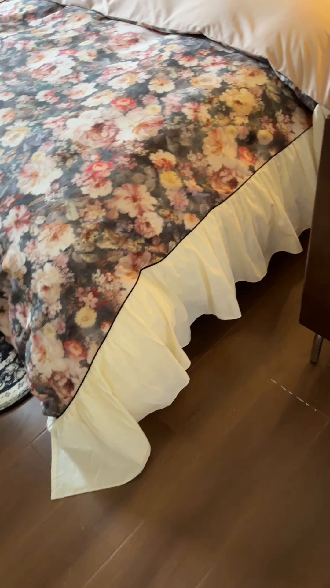 91家纺网 家纺一手货源 找家纺 （总）曼布缇 2025新款100s法式加厚全棉纯棉磨毛四件套-馥郁