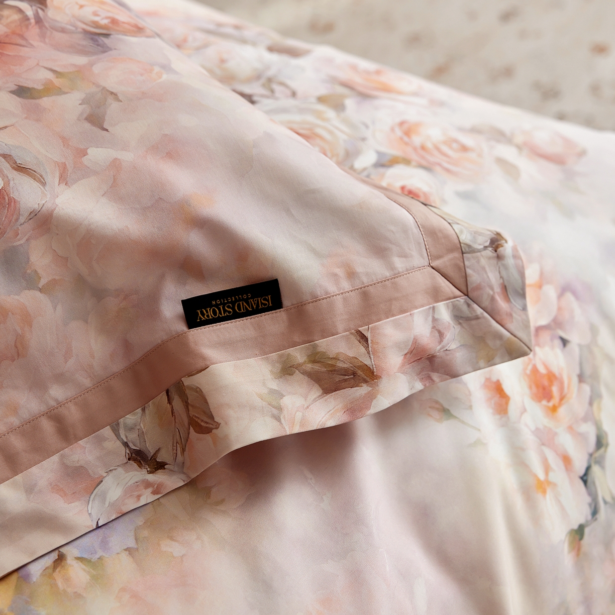 91家纺网 家纺一手货源 找家纺 轩和家居 2025新款70SA类轻奢长绒棉纯棉花四件套正品YKK拉链+精品做工 第一组 朵莹