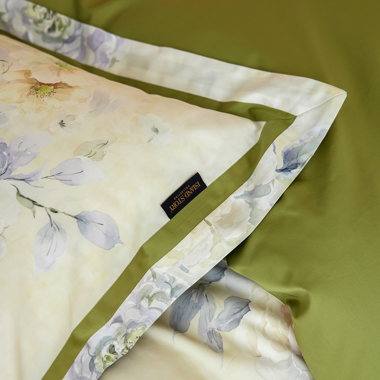 91家纺网 家纺一手货源 找家纺 轩和家居 2025新款70SA类轻奢长绒棉纯棉花四件套正品YKK拉链+精品做工 第一组 南枝