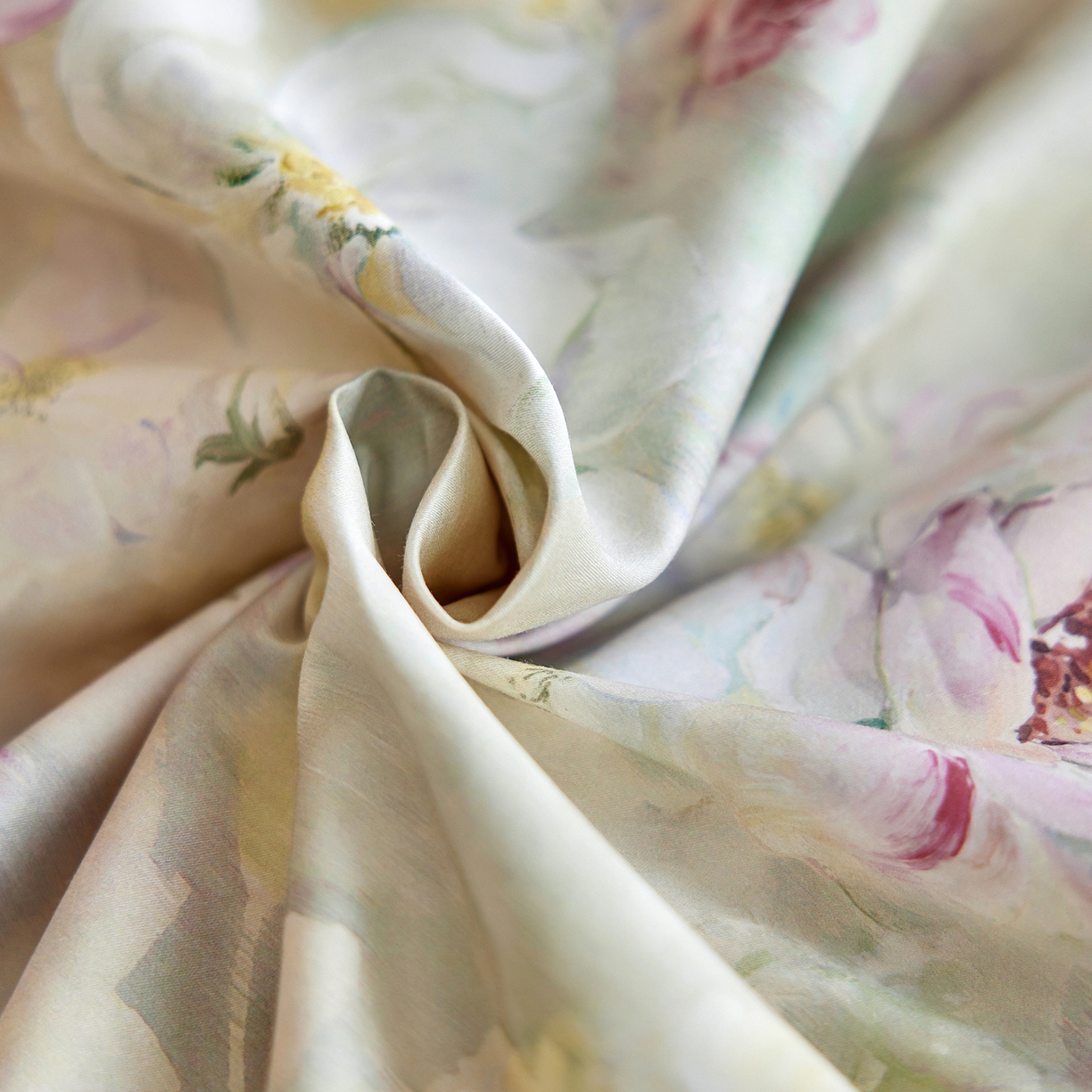 91家纺网 家纺一手货源 找家纺 轩和家居 2025新款70SA类轻奢长绒棉纯棉花四件套正品YKK拉链+精品做工 第一组 馨月