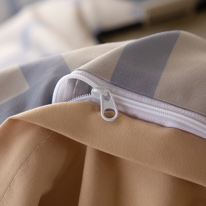 91家纺网 家纺一手货源 找家纺 摩卡（乐趣） 2025新款现代简约四季棉四季款四件套 咔芳