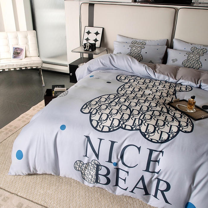 91家纺网 家纺一手货源 找家纺 摩卡（乐趣） 2025新款现代简约四季棉四季款四件套 萌迪