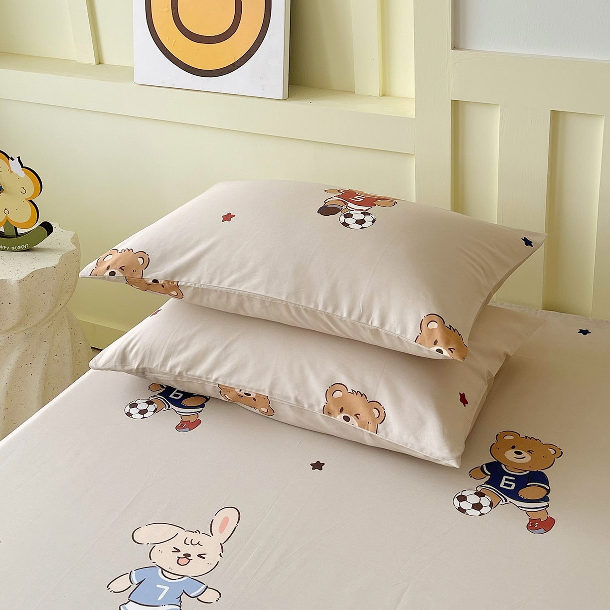 91家纺网 家纺一手货源 找家纺 （总）金鑫汇家纺 2025新款A类全棉纯棉印花大床图四件套