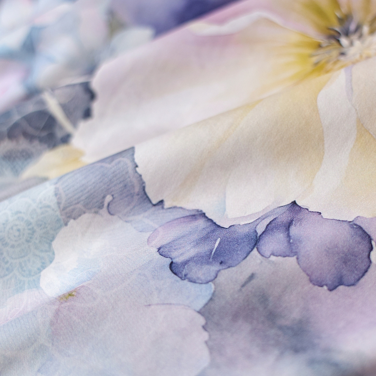 91家纺网 家纺一手货源 找家纺 轩和家居 2025新款70SA类轻奢长绒棉纯棉花四件套正品YKK拉链+精品做工 第一组 若影花梦