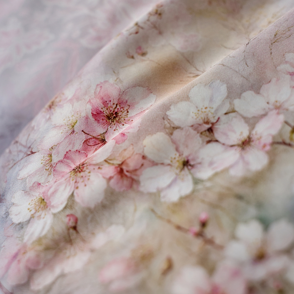 91家纺网 家纺一手货源 找家纺 轩和家居 2025新款70SA类轻奢长绒棉纯棉花四件套正品YKK拉链+精品做工 第一组 水墨花园